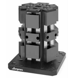 大型虎鉗立柱 6面式12工位